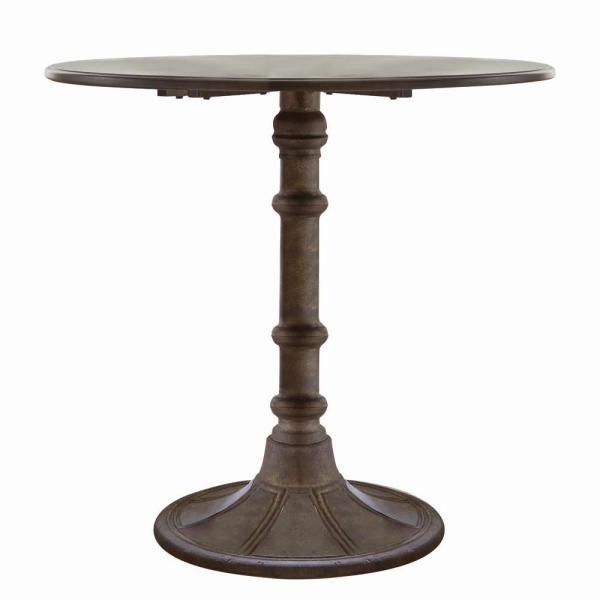 Coaster Oswego Collection Bronze Dining Table 100063 – The For Bistro Transitional 4 Seating Square Dining Tables (View 19 of 25)