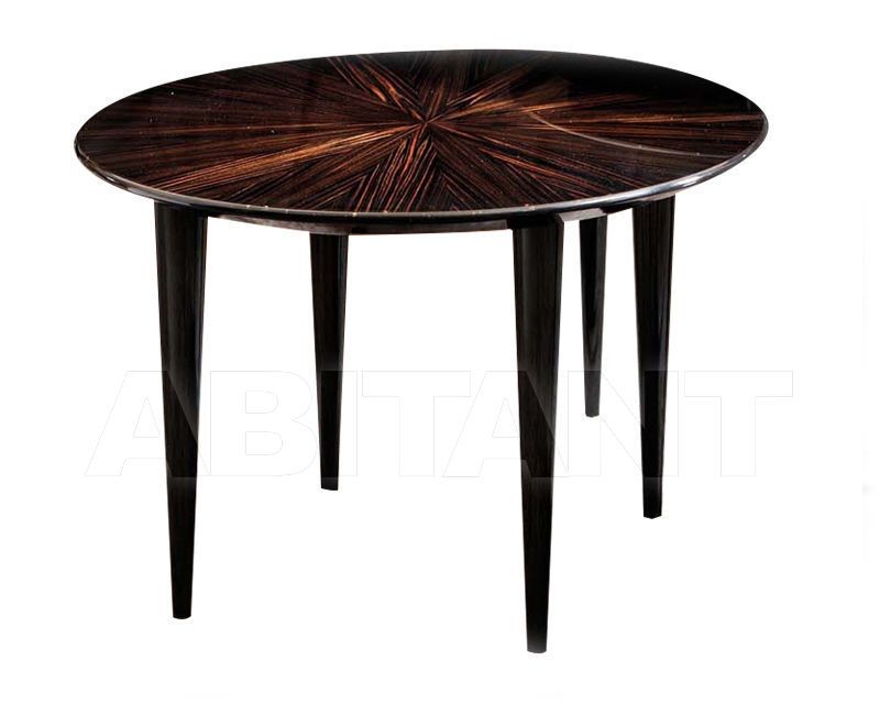 Coffee Table Brown Dom Edizioni Pierrot Gueridon Round Within Dom Round Dining Tables (View 9 of 25)