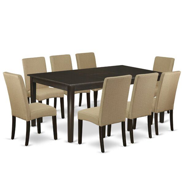 Dining Room Sets With Hutch | Wayfair.ca Within Cappuccino Finish Wood Classic Casual Dining Tables (Photo 16 of 25)