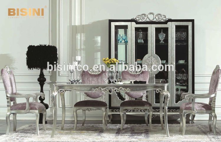 European Neoclassic Style Victoria Dining Room Furniture Round Dining Table  Set, View Round Dining Table Set, Bisini Product Details From Zhaoqing Inside Neo Round Dining Tables (View 17 of 25)
