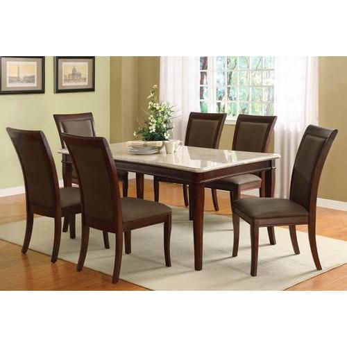 Granite Top Dining Table In Wood Top Dining Tables (Photo 14 of 25)