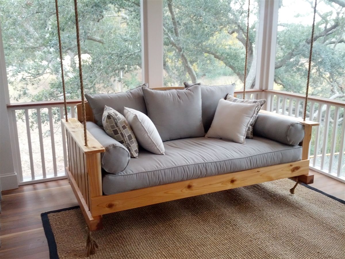 Great And Fun Ideas Porch Swing Bed In Porch Swings (View 9 of 25)