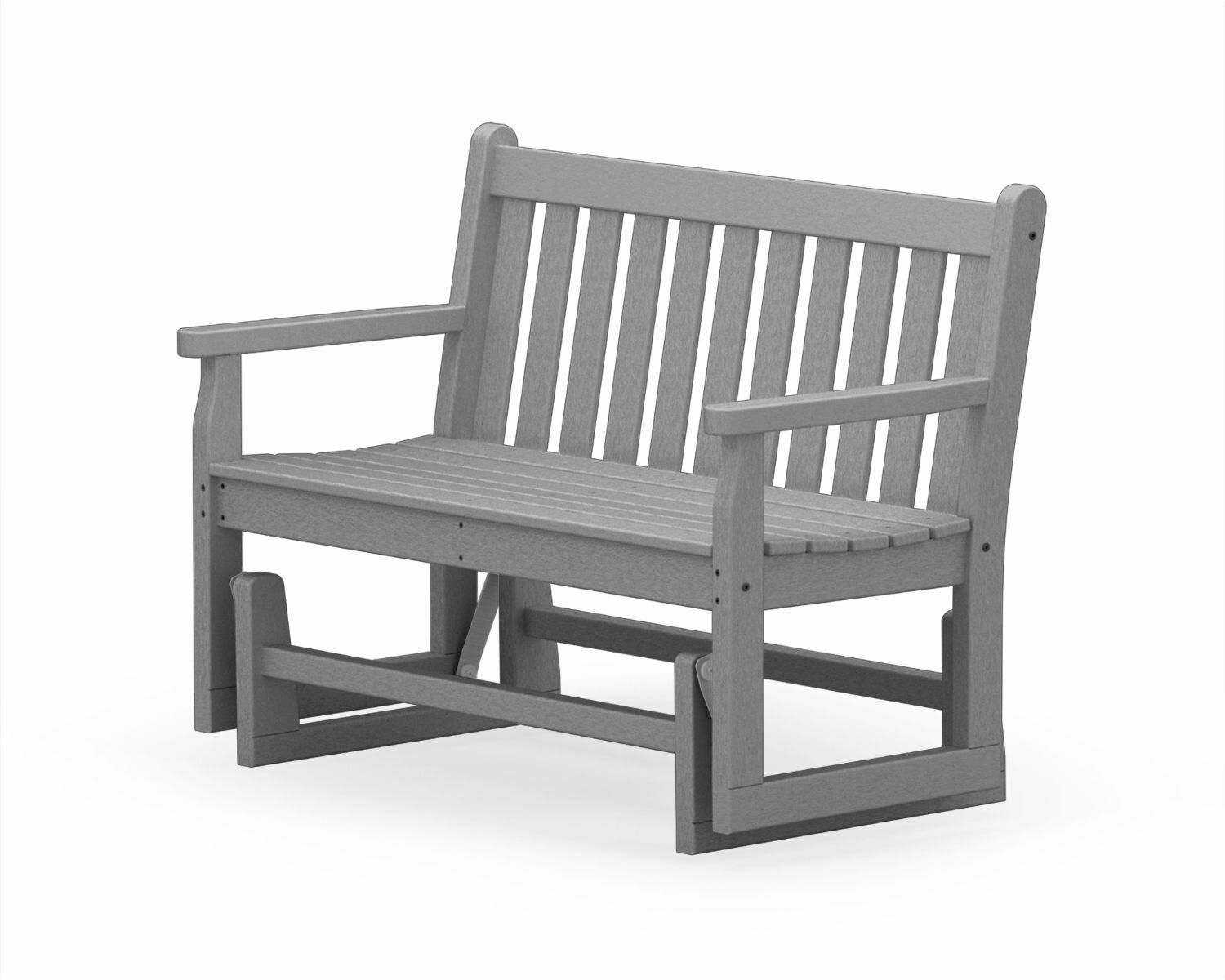 Polywood® Traditional Garden 48" Glider Bench & Reviews With Regard To Traditional Glider Benches (View 11 of 25)