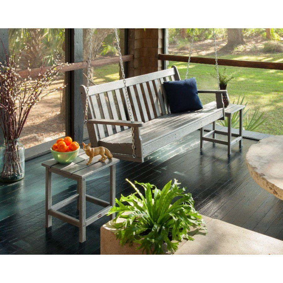 Polywood® Vineyard 60 Porch Swing Regarding Vineyard Porch Swings (View 19 of 25)