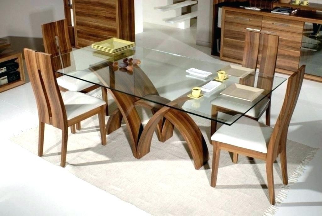 Coffee Table: Rectangular Glass Top Dining Tables (#22 of 25 Photos)