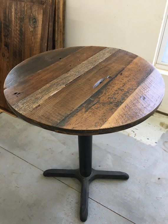 Round Dining Table Top,reclaimed Wood Variety Pattern, Add A With Small Round Dining Tables With Reclaimed Wood (View 12 of 25)