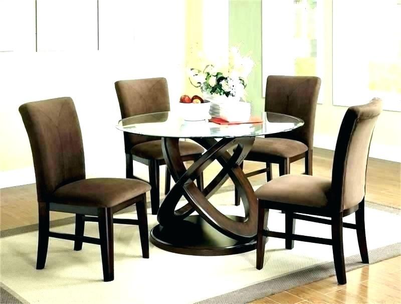 Round Glass Top Dining Tables – Kermitslape.co Intended For Round Glass Top Dining Tables (Photo 14 of 26)