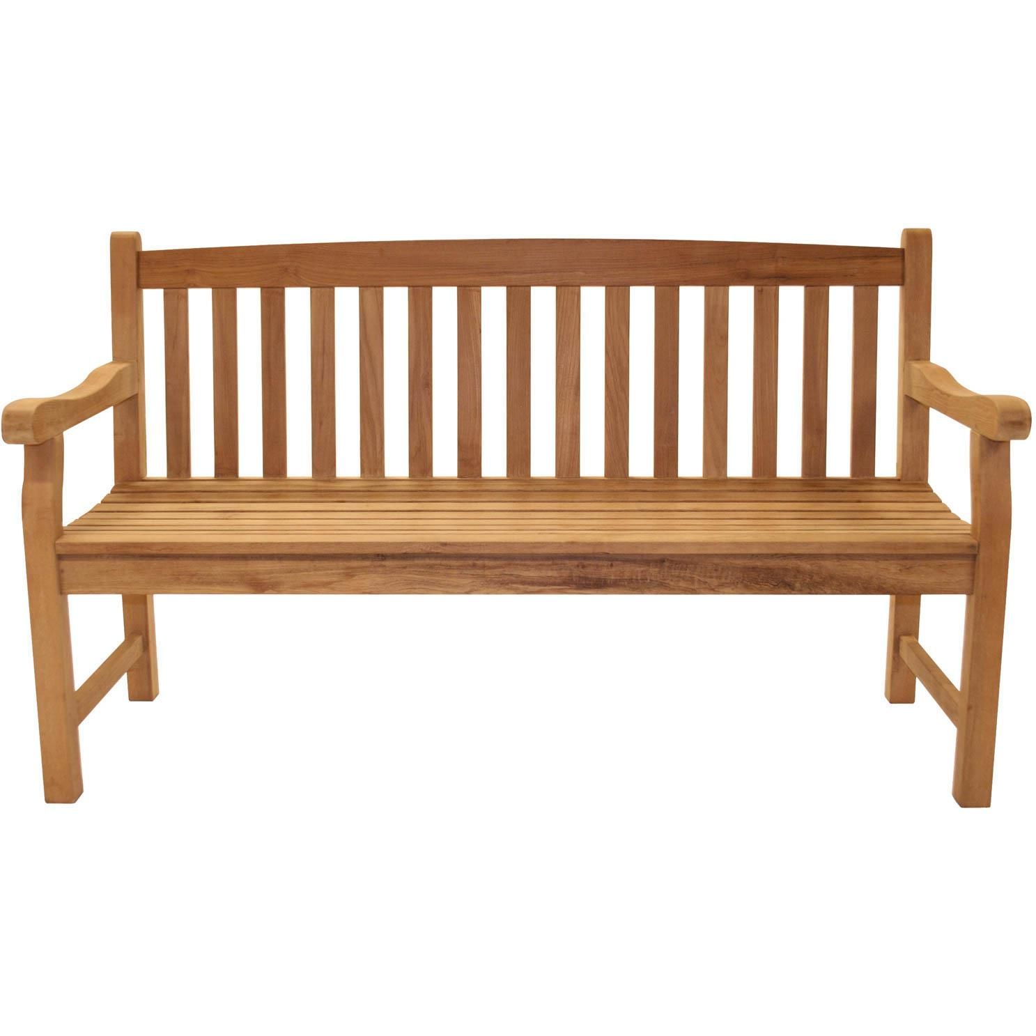 Royal Teak Collection Classic 63 Inch Teak Patio Bench For Teak Glider Benches (View 15 of 25)