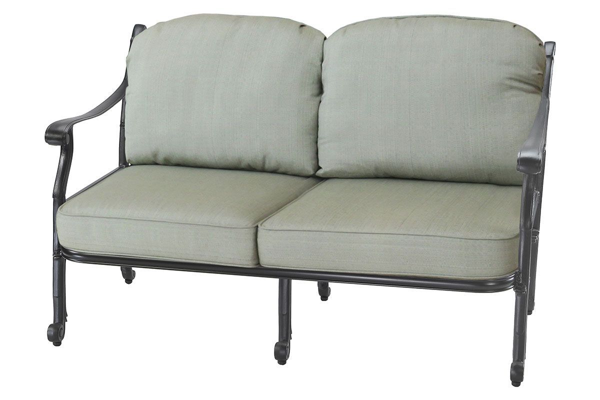 San Marino Loveseat 12240022 Within Padded Sling Loveseats With Cushions (View 16 of 25)