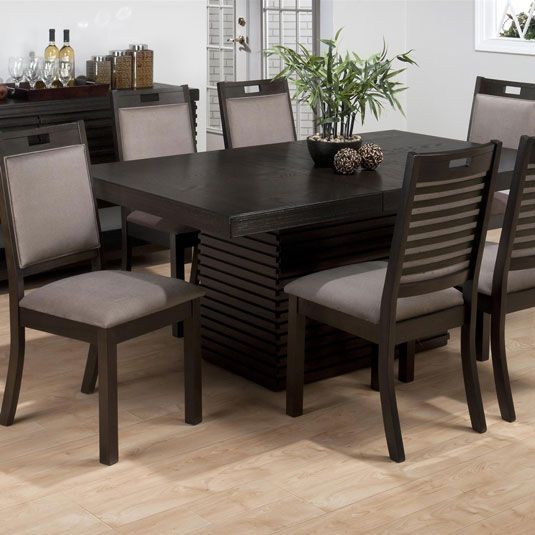 Sensei Dining Collection – Jerome's Furniture | Rectangle With Regard To Cappuccino Finish Wood Classic Casual Dining Tables (View 23 of 25)