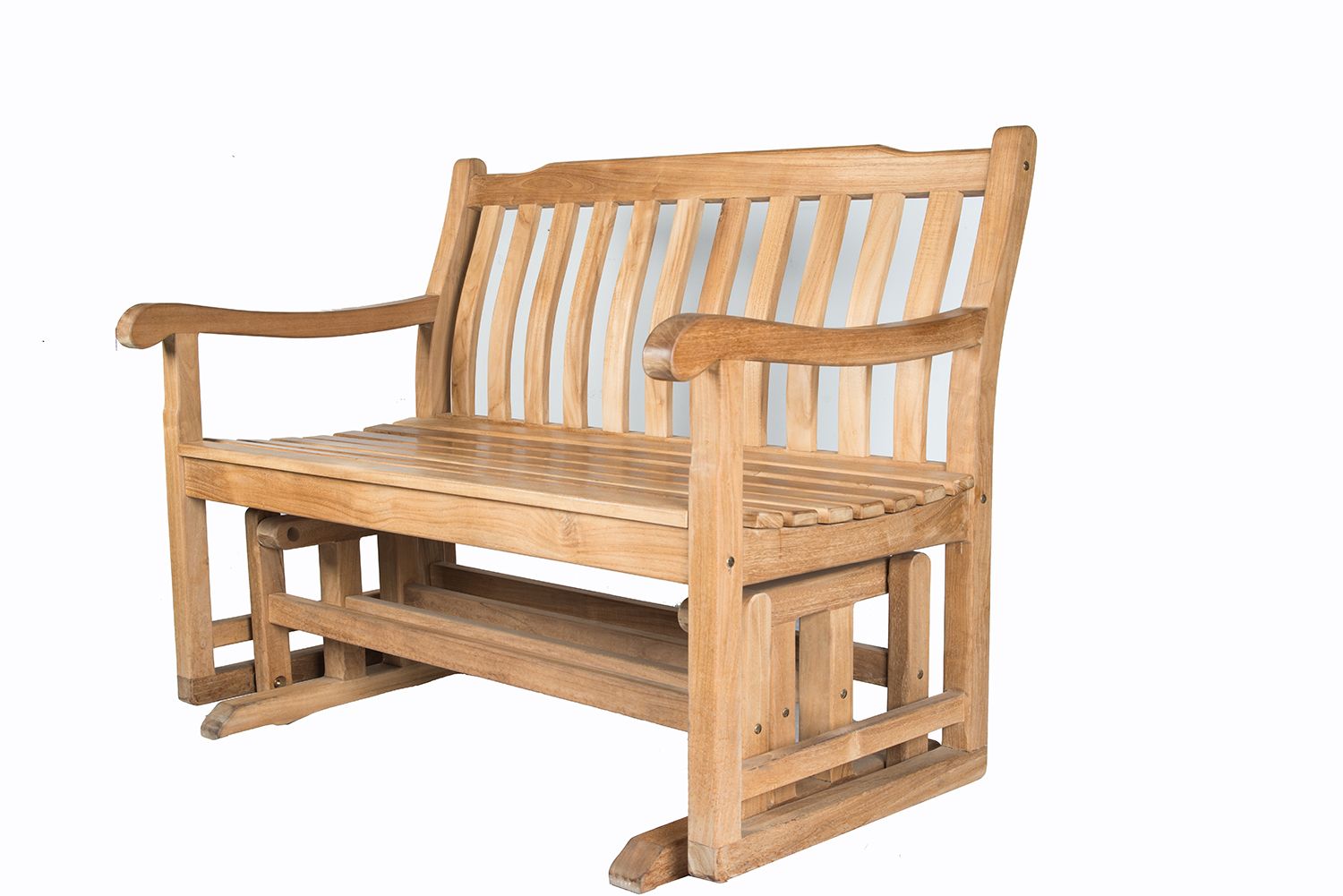 Shop For Dewata Classic Teak Wood B+ Class Glider Bench Pertaining To Teak Glider Benches (View 16 of 25)