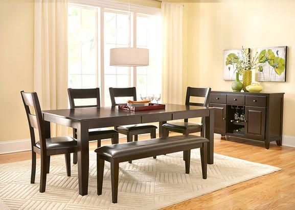Social Setting. Gather For Mealtime Chats Around Our Regarding Espresso Finish Wood Classic Design Dining Tables (Photo 13 of 25)