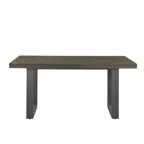 Sullivan Dining Table Dsw100Dt – The Home Depot Within Charcoal Transitional 6 Seating Rectangular Dining Tables (View 22 of 25)