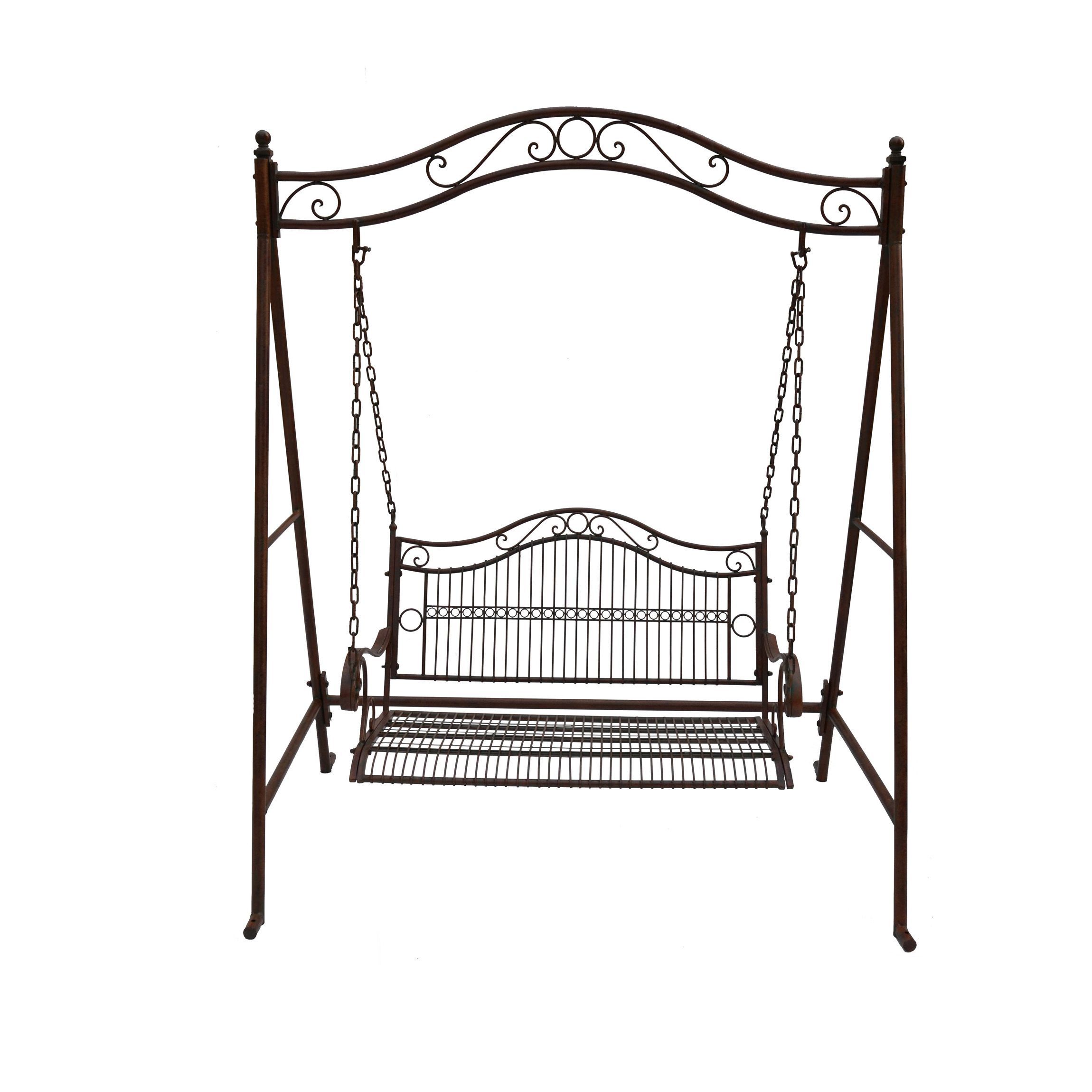 Swing 2 Seat Bunnings Warehouse | Rustic Irons, Swing Seat In 2 Person Antique Black Iron Outdoor Swings (Photo 2 of 25)