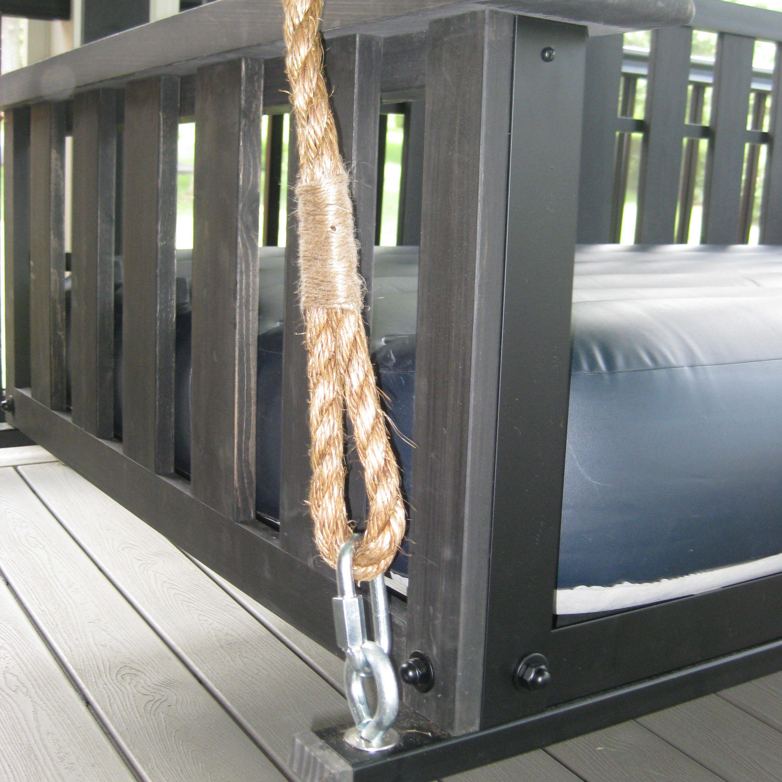 Swing Bed Hanging Rope – The Porch Company Pertaining To Hanging Daybed Rope Porch Swings (Photo 4 of 25)