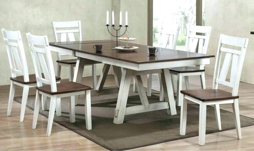 White Farm Dining Table – Stichling Intended For Medium Dining Tables (View 17 of 25)