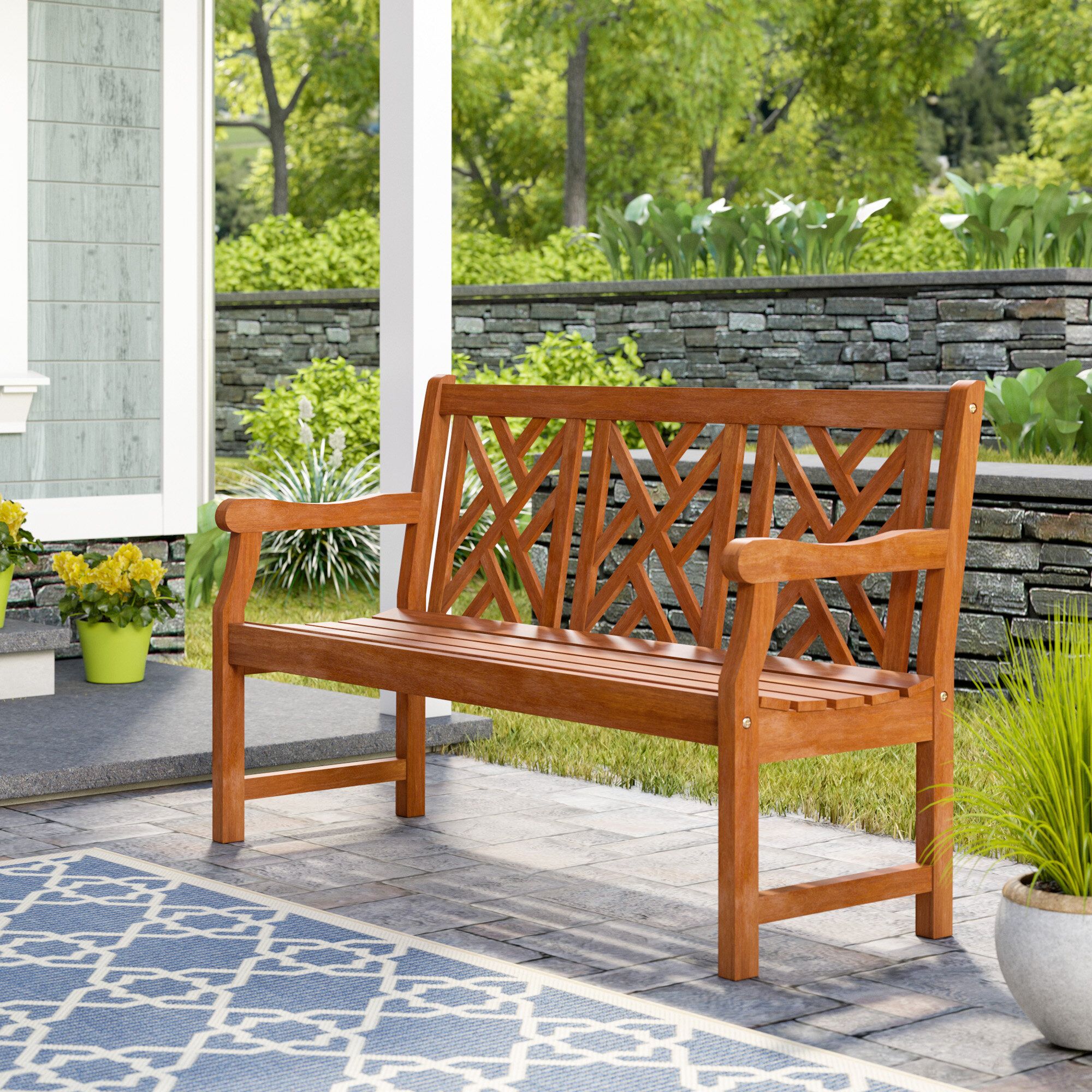 Featured Photo of Amabel Wooden Garden Benches