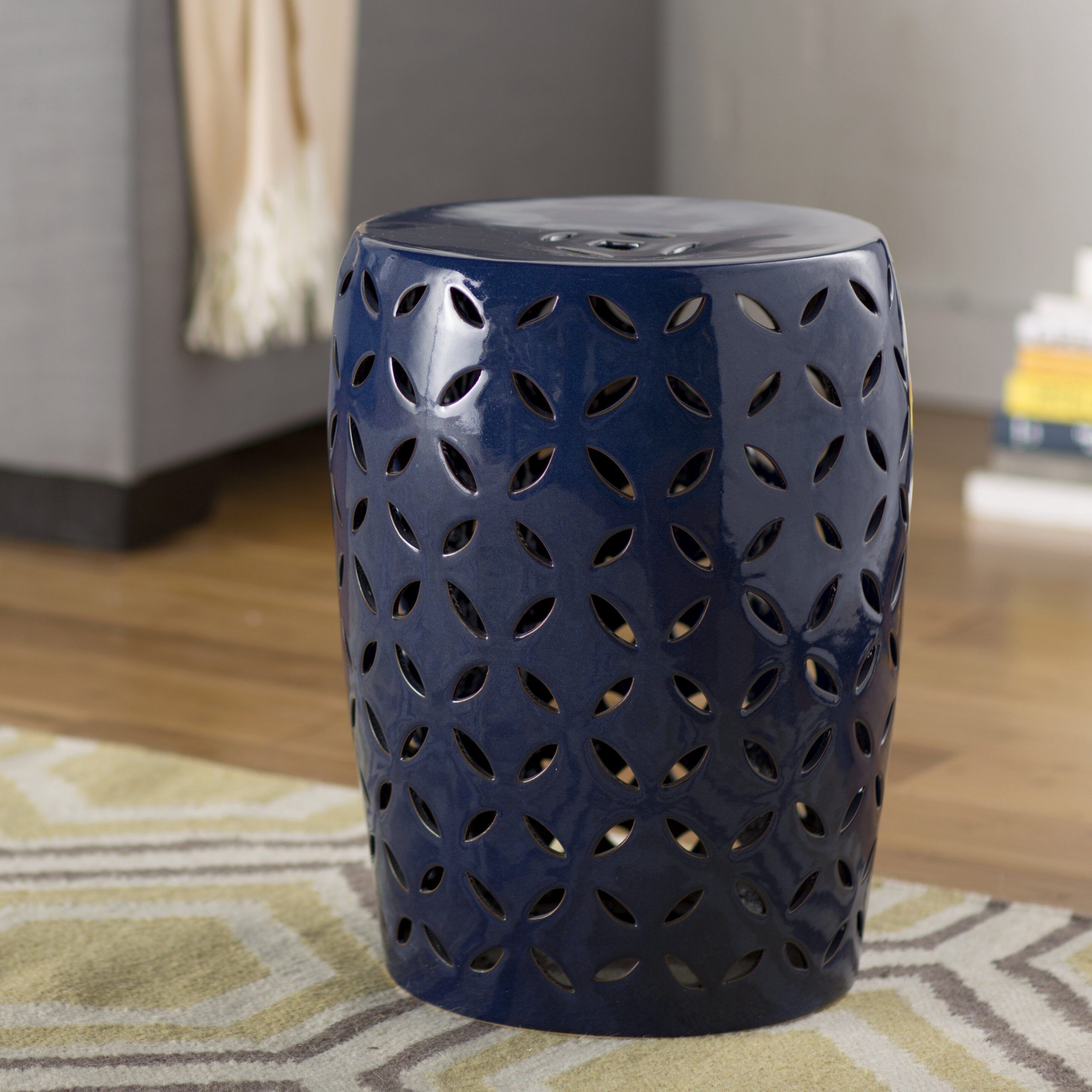 Hermione Accent Stool In Beckemeyer Ceramic Garden Stools (View 6 of 25)