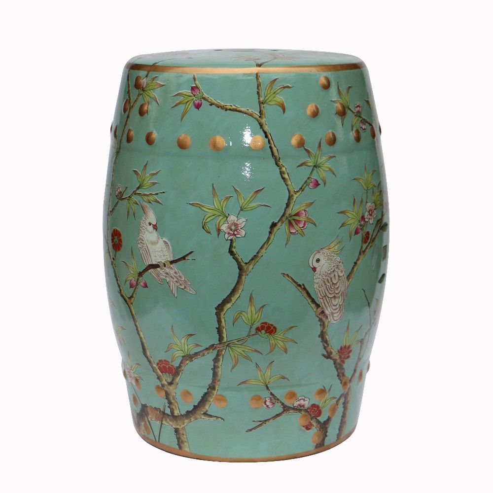 Img_0677 | Ceramic Stool, Porcelain Stools, Chinese Ceramics Throughout Janke Floral Garden Stools (Photo 23 of 25)