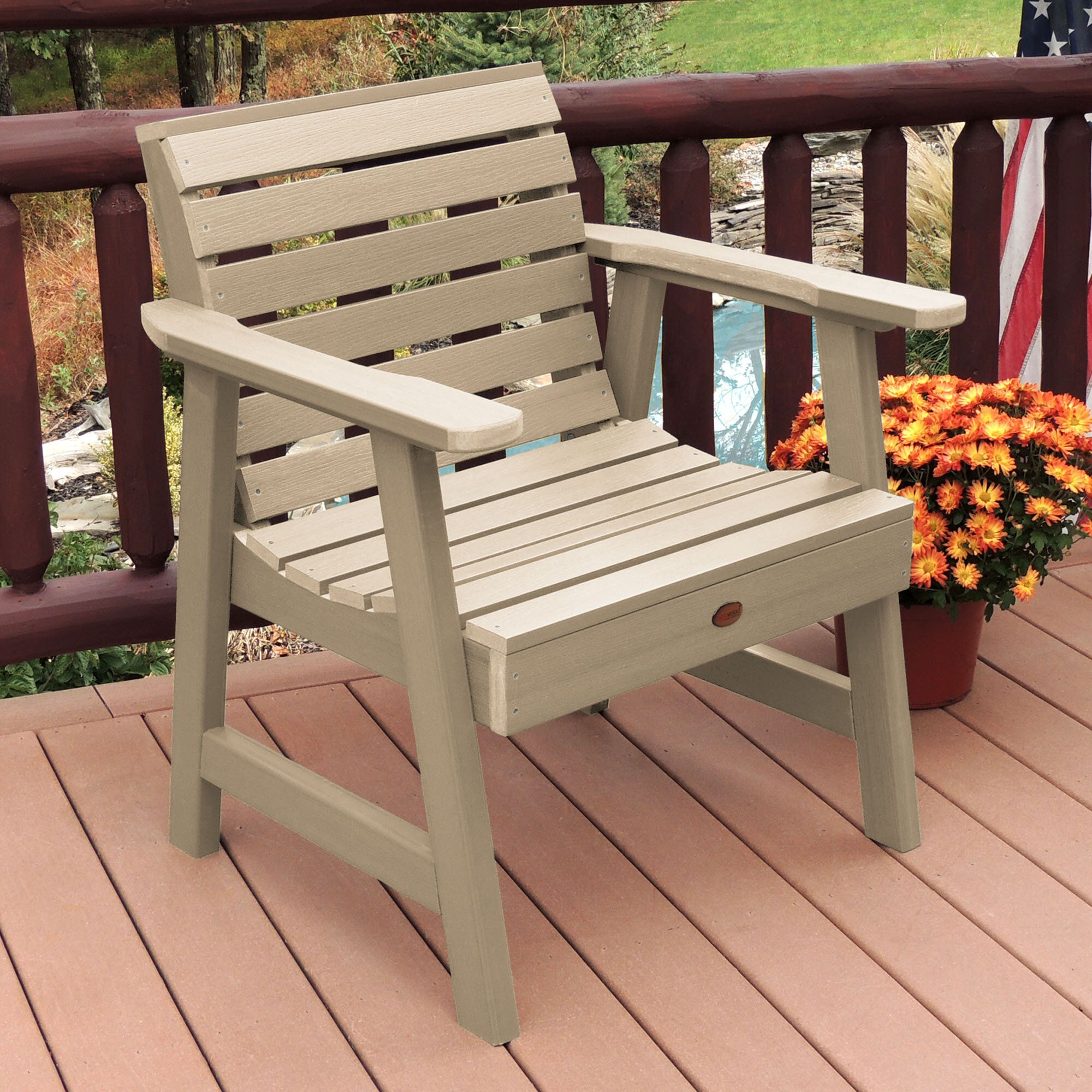 Lietz Garden Patio Chair Pertaining To Coleen Outdoor Teak Garden Benches (View 15 of 25)