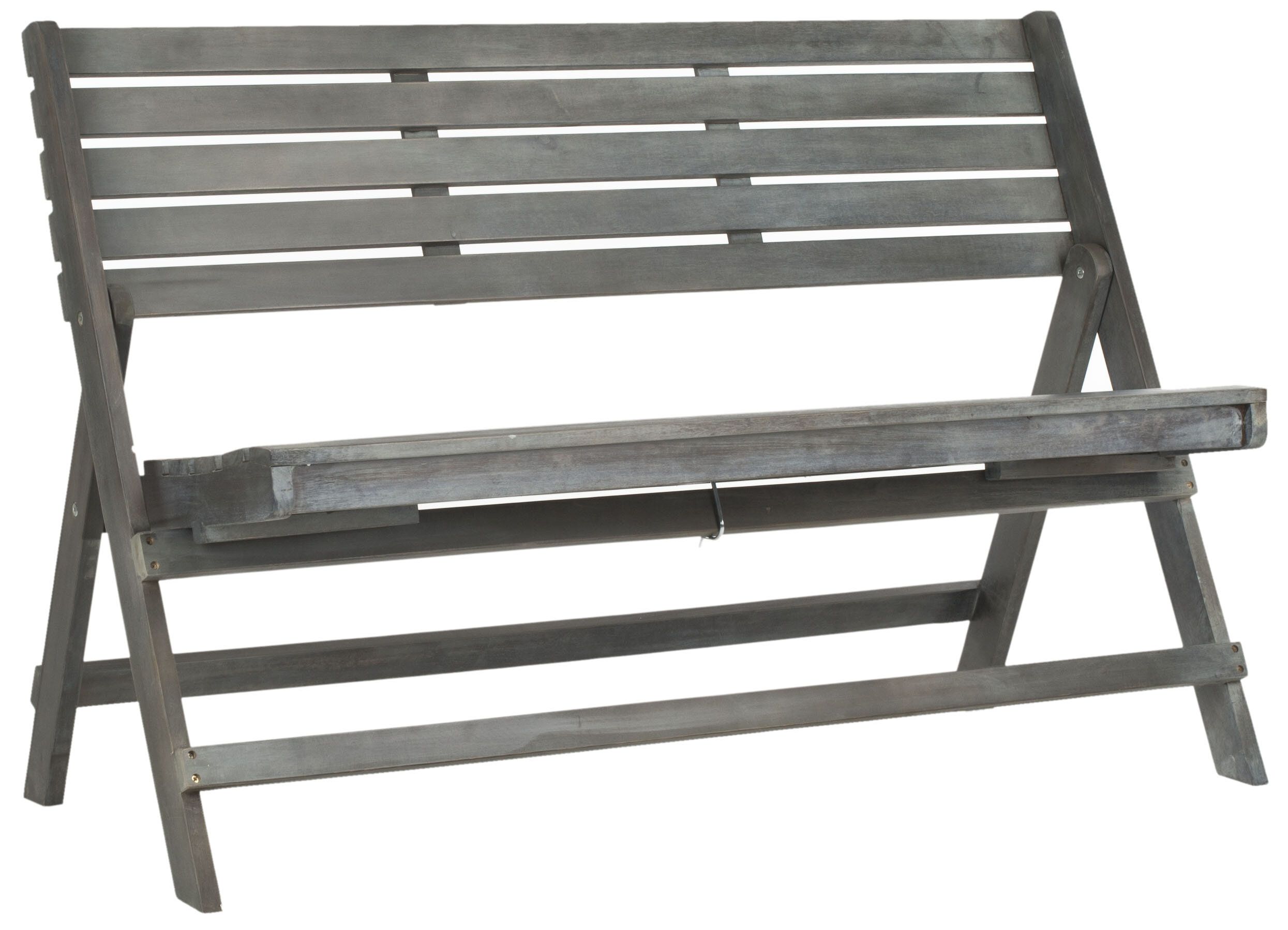Mignardise Wooden Garden Bench With Alvah Slatted Cast Iron And Tubular Steel Garden Benches (Photo 10 of 25)
