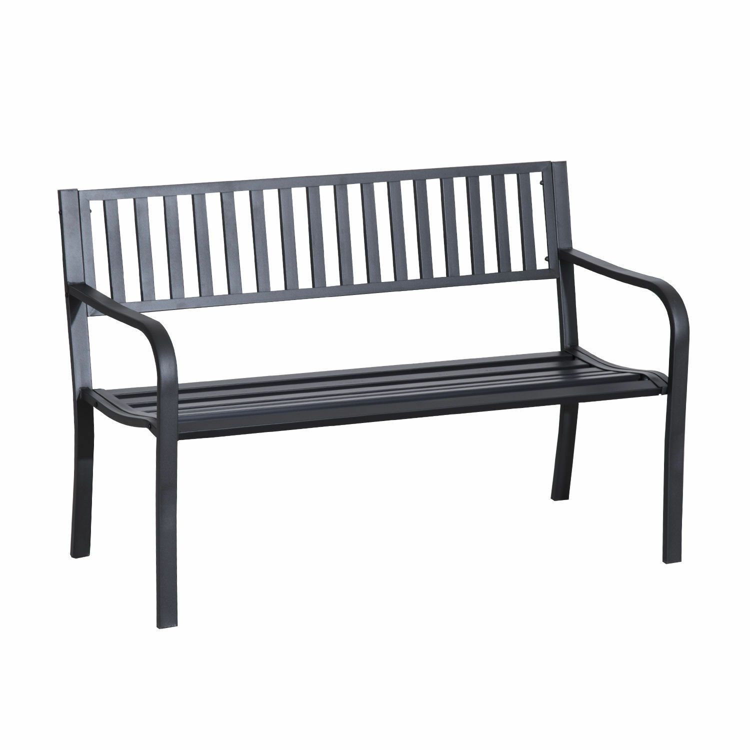 Pin On Patio Chair Throughout Alvah Slatted Cast Iron And Tubular Steel Garden Benches (View 3 of 25)