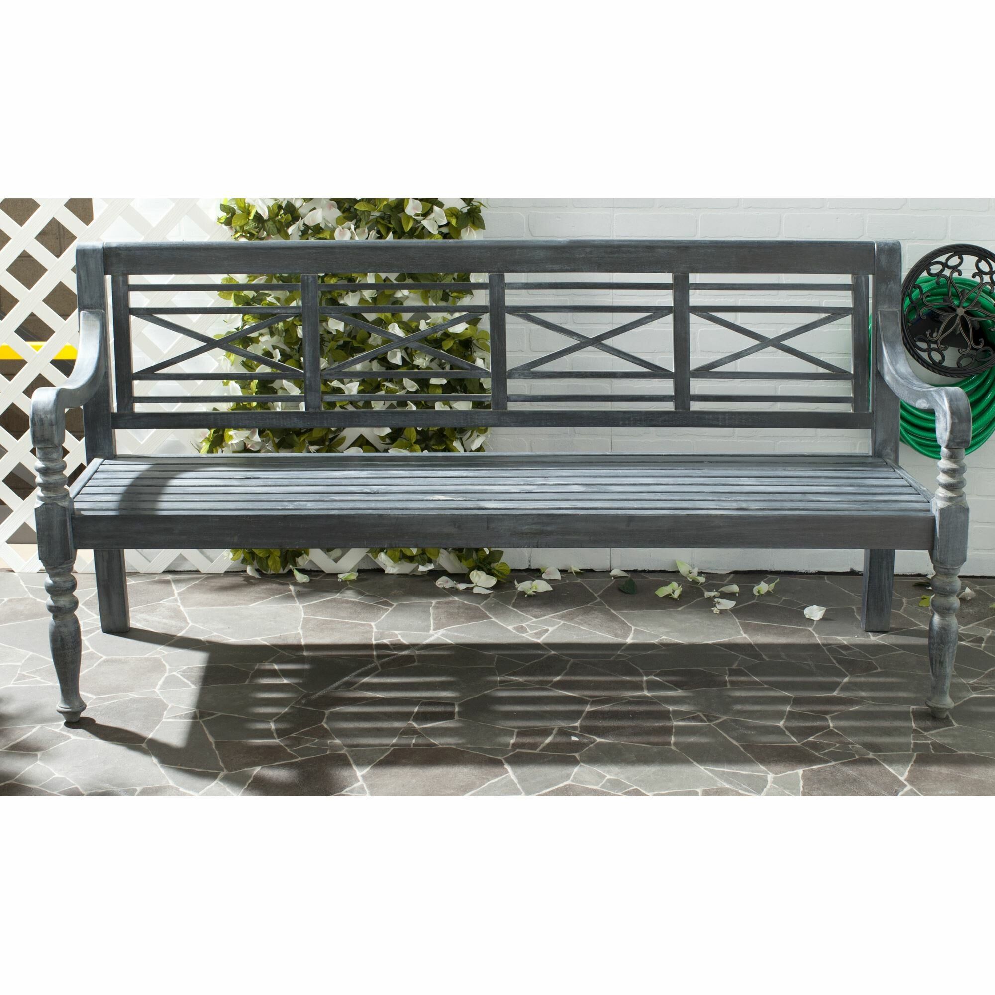 Putnam Wooden Garden Bench Intended For Shelbie Wooden Garden Benches (View 18 of 25)