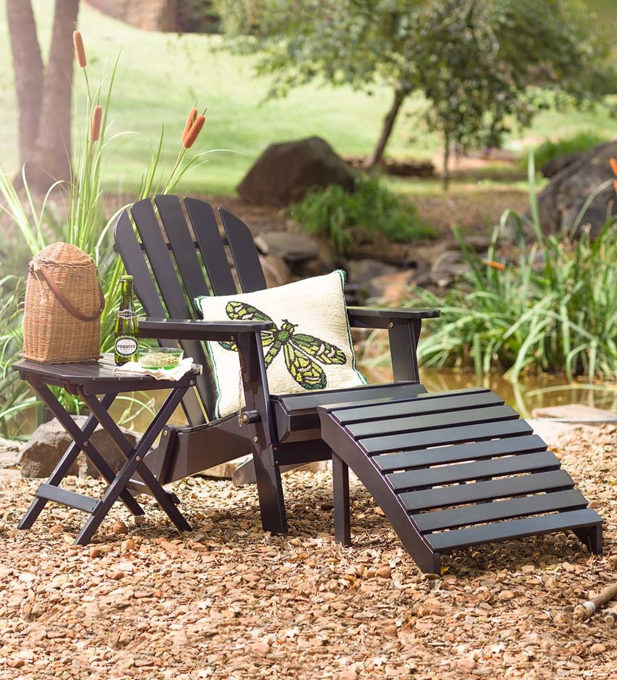 Wooden Adirondack Outdoor Furniture Pertaining To Coleen Outdoor Teak Garden Benches (View 16 of 25)