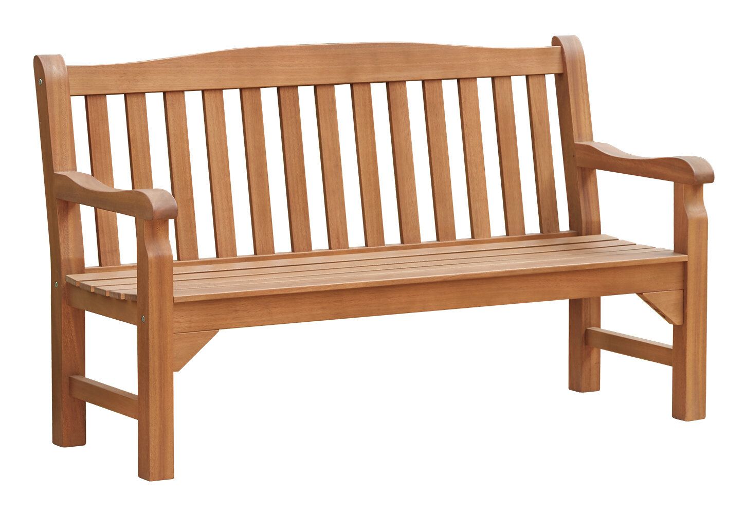 Wooden Garden Bench With Amabel Wooden Garden Benches (View 14 of 25)