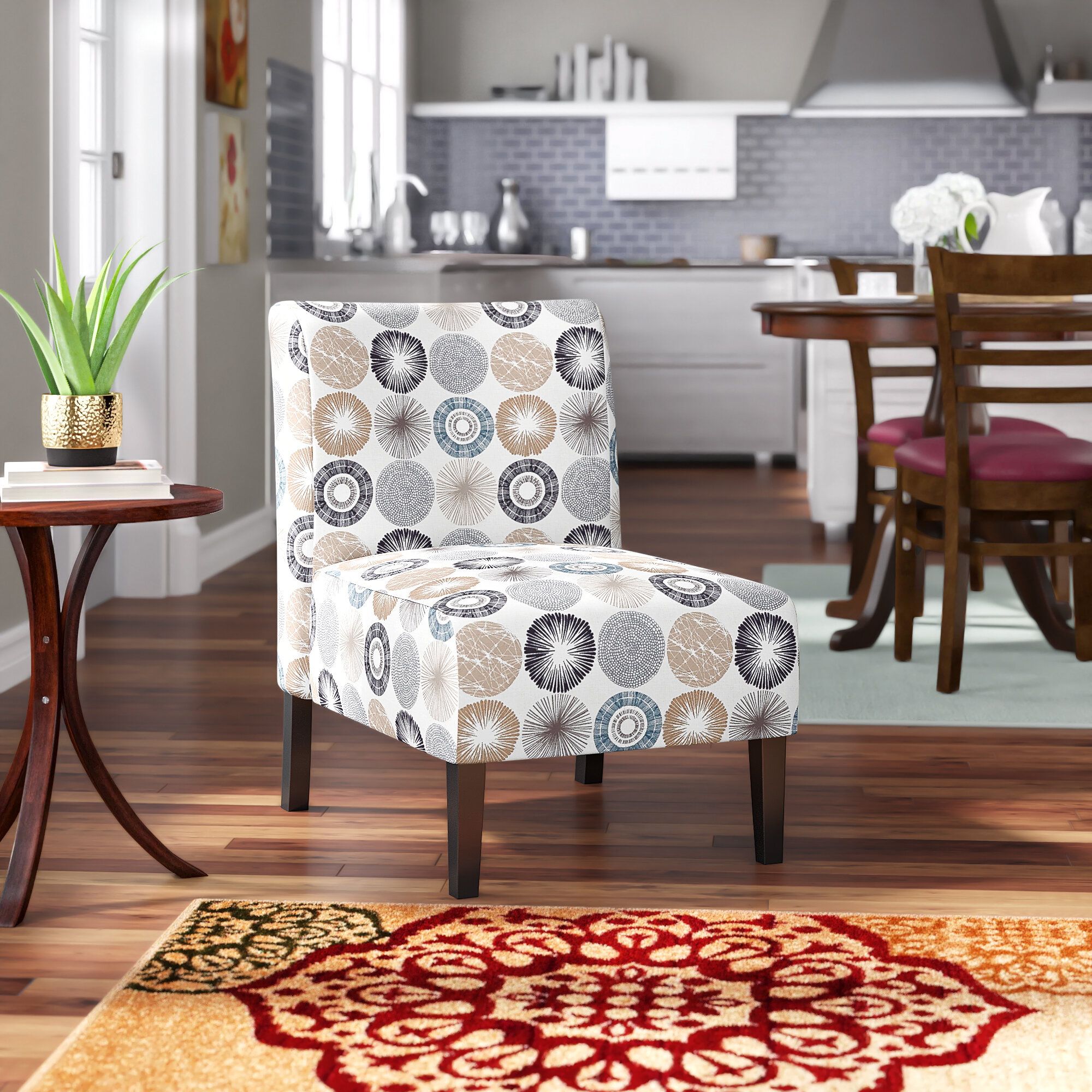 Accent Chairs Under $150 You'Ll Love In 2021 | Wayfair For Ansar Faux Leather Barrel Chairs (View 15 of 15)