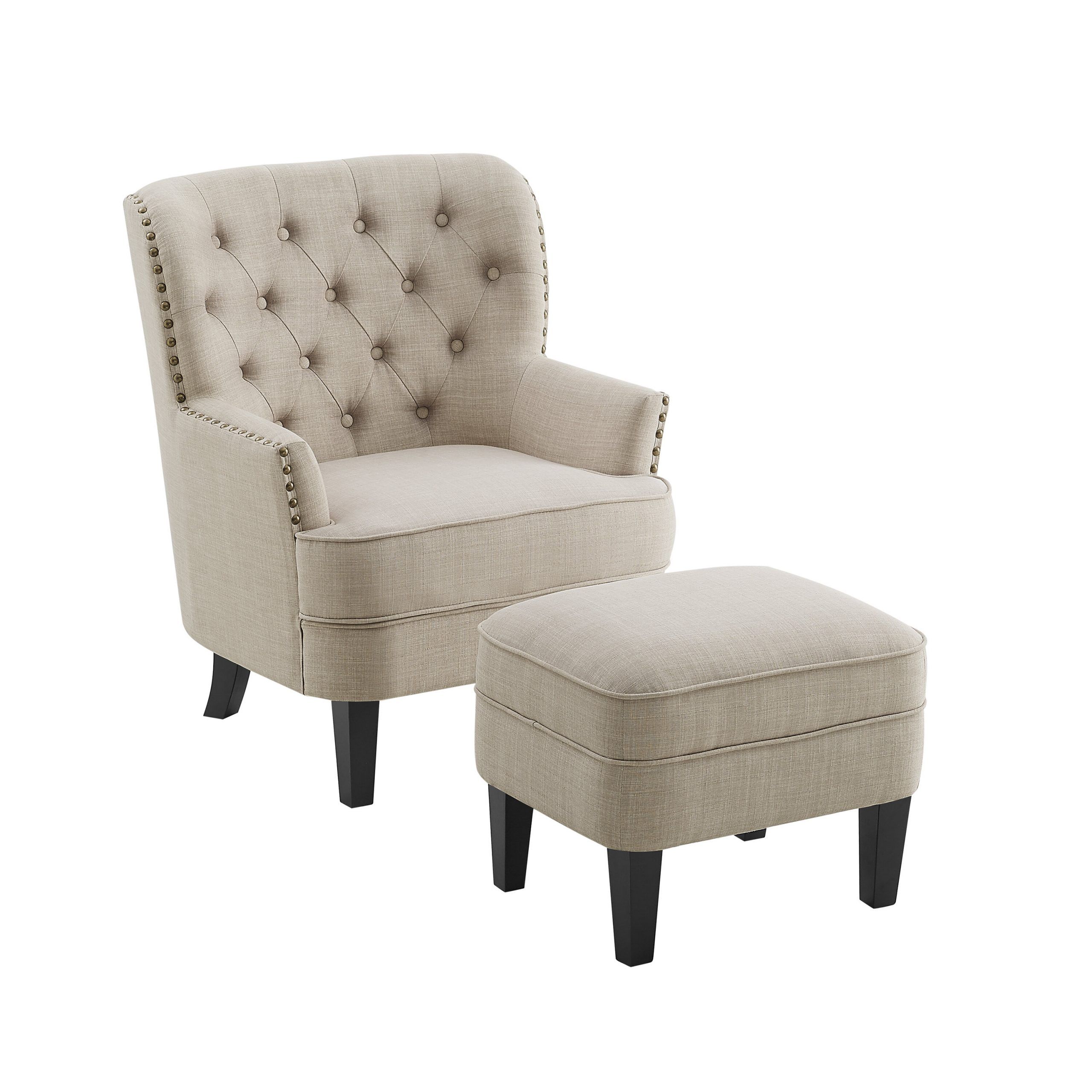 Accent Chairs | Up To 60% Off Through 01/05 | Wayfair For Michalak Cheswood Armchairs And Ottoman (View 13 of 15)