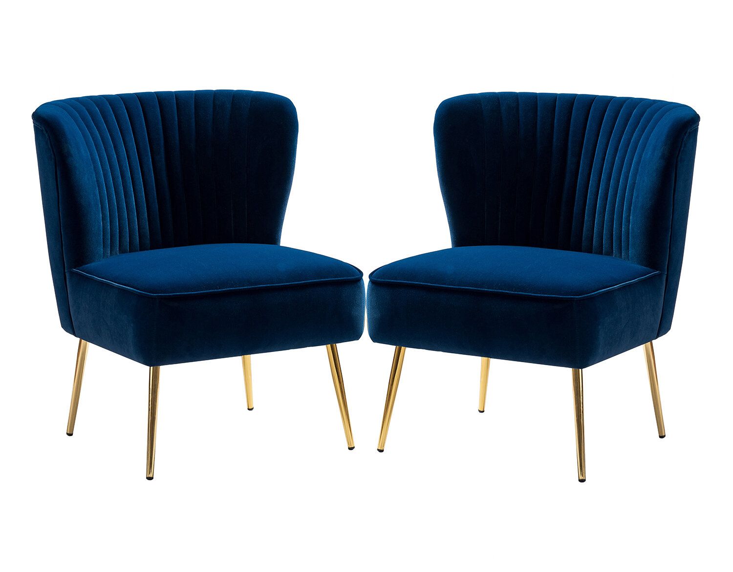 Accent Chairs | Up To 60% Off Through 01/19 | Wayfair Within Erasmus Velvet Side Chairs (Set Of 2) (View 7 of 15)