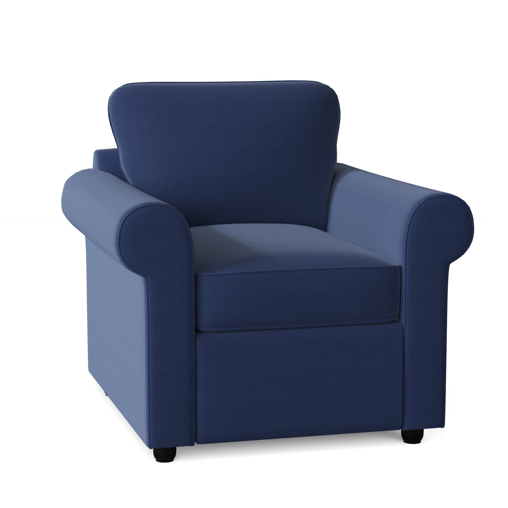 Alan Armchair Pertaining To Munson Linen Barrel Chairs (View 7 of 15)