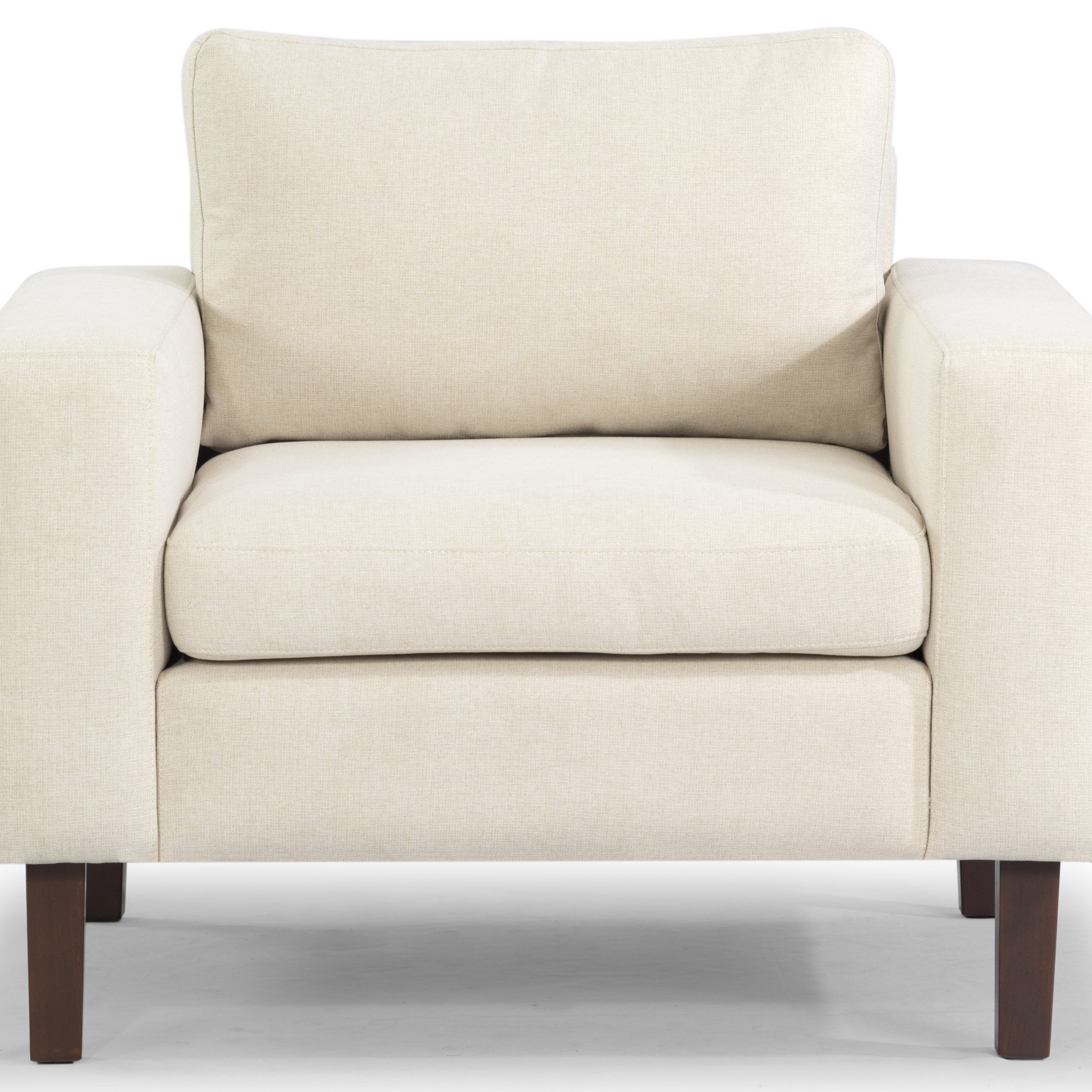 Azekiel 34" W Polyester Blend Armchair With Louisburg Armchairs (View 8 of 15)