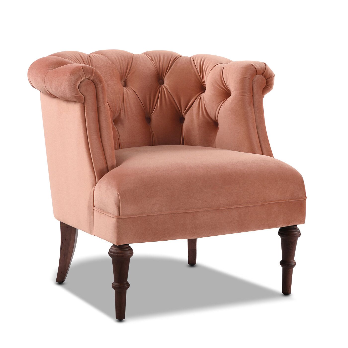 Brown Orange Accent Chairs You'Ll Love In 2021 | Wayfair With Regard To Artressia Barrel Chairs (View 15 of 15)