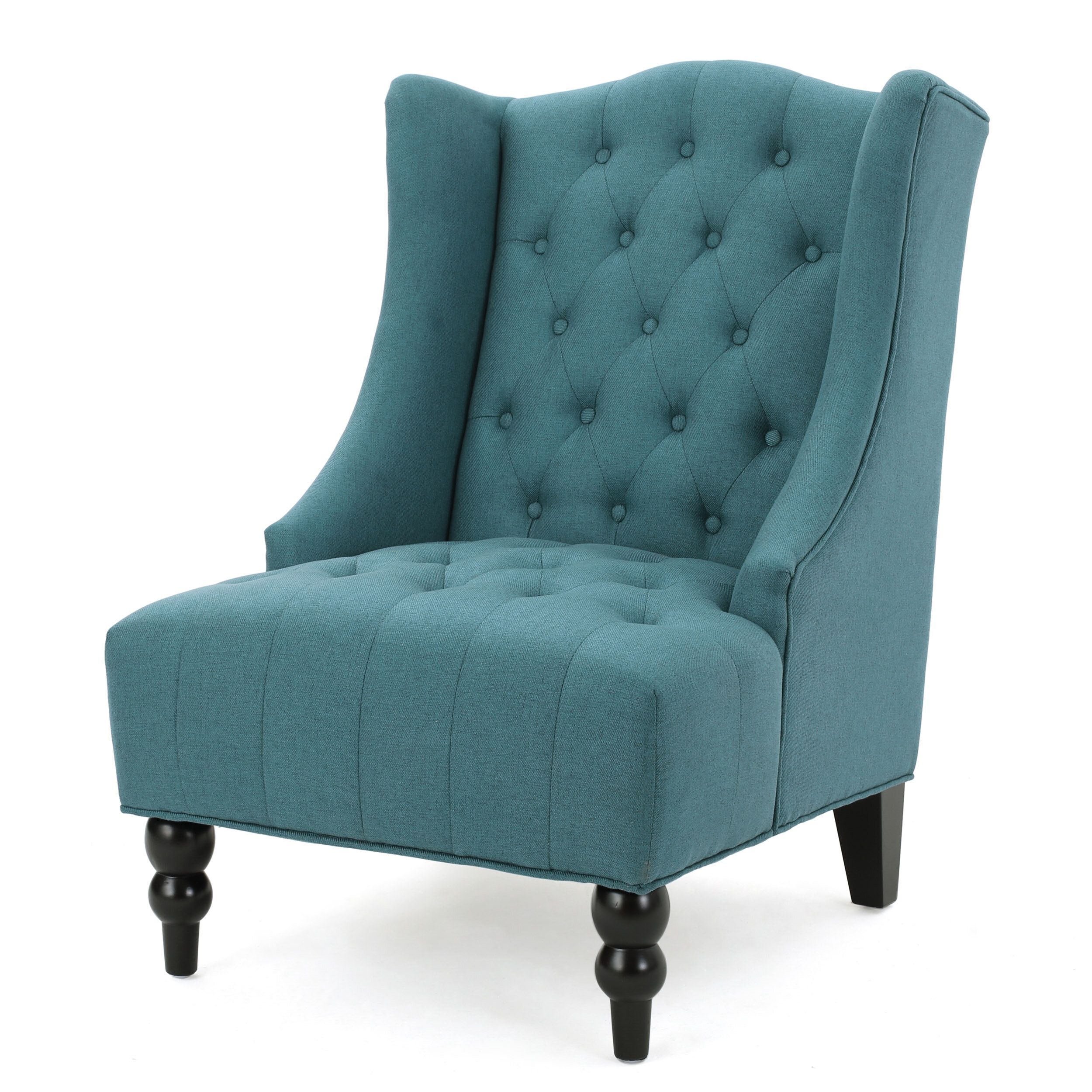 Contreras 21" Side Chair Intended For Allis Tufted Polyester Blend Wingback Chairs (View 10 of 15)