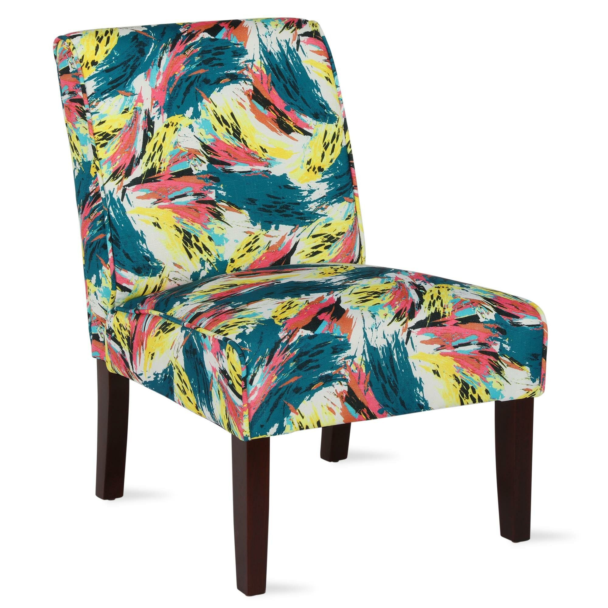 Floral Accent Chairs Under $150 You'Ll Love In 2021 | Wayfair Pertaining To Ansby Barrel Chairs (View 4 of 15)