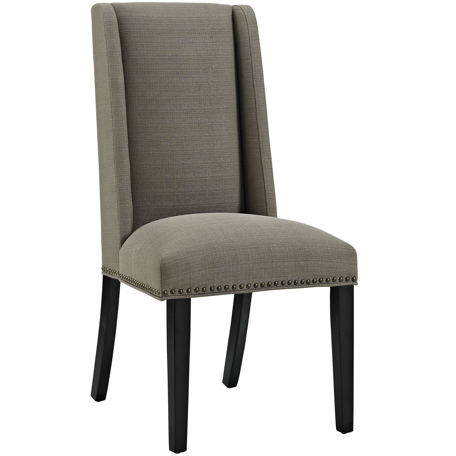 Galewood Wood Leg Upholstered Dining Chair In Carlton Wood Leg Upholstered Dining Chairs (View 10 of 15)
