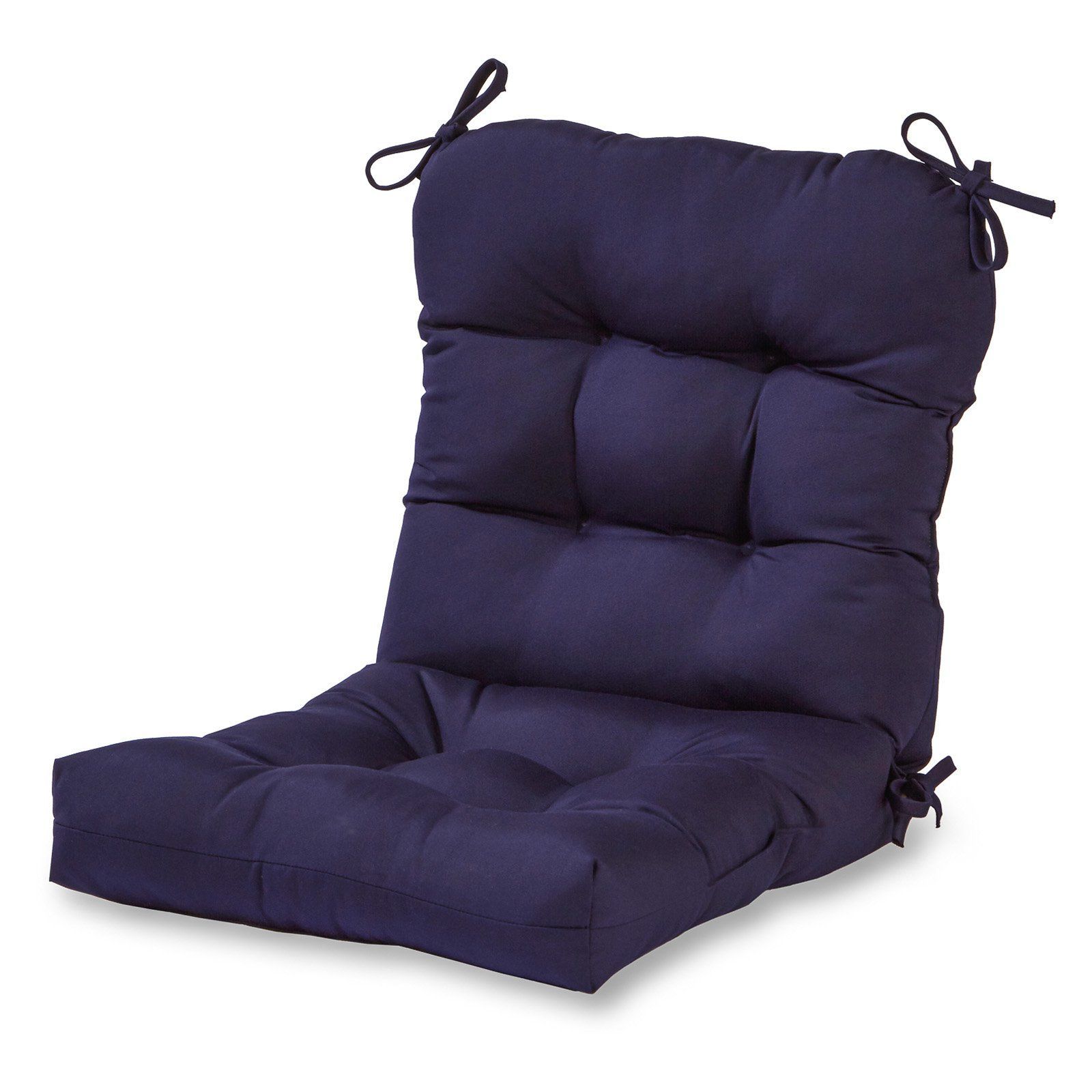 Greendale Home Fashions 42 X 21 In. Outdoor Seat/Back Chair Regarding Renay Papasan Chairs (Photo 12 of 15)