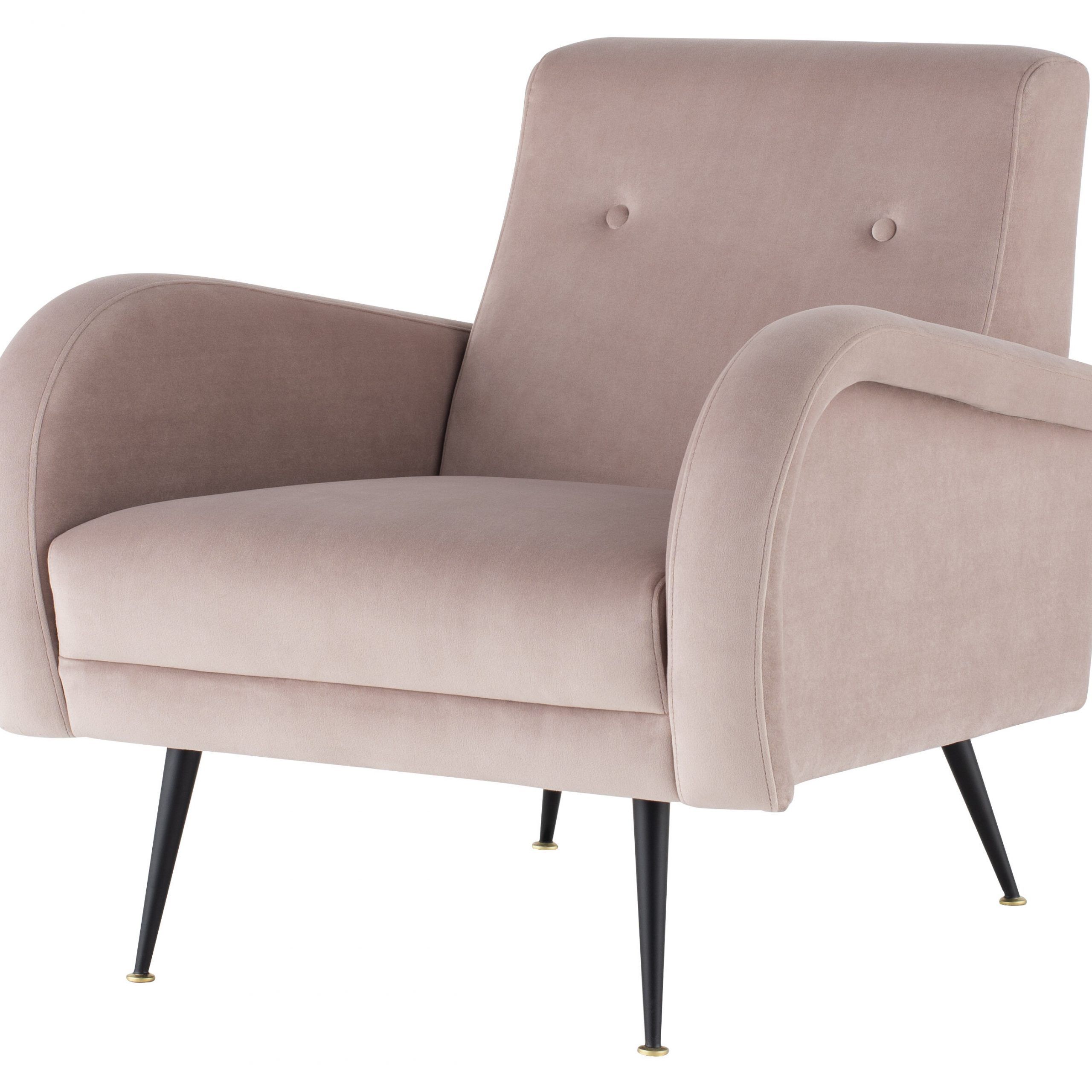 Lago 32.8" W Tufted Polyester Armchair Within Belz Tufted Polyester Armchairs (Photo 6 of 15)