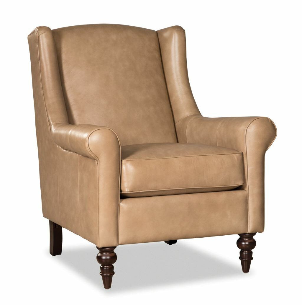 Leather Wingback Accent Chairs You'Ll Love In 2021 | Wayfair Pertaining To Gallin Wingback Chairs (Photo 3 of 15)