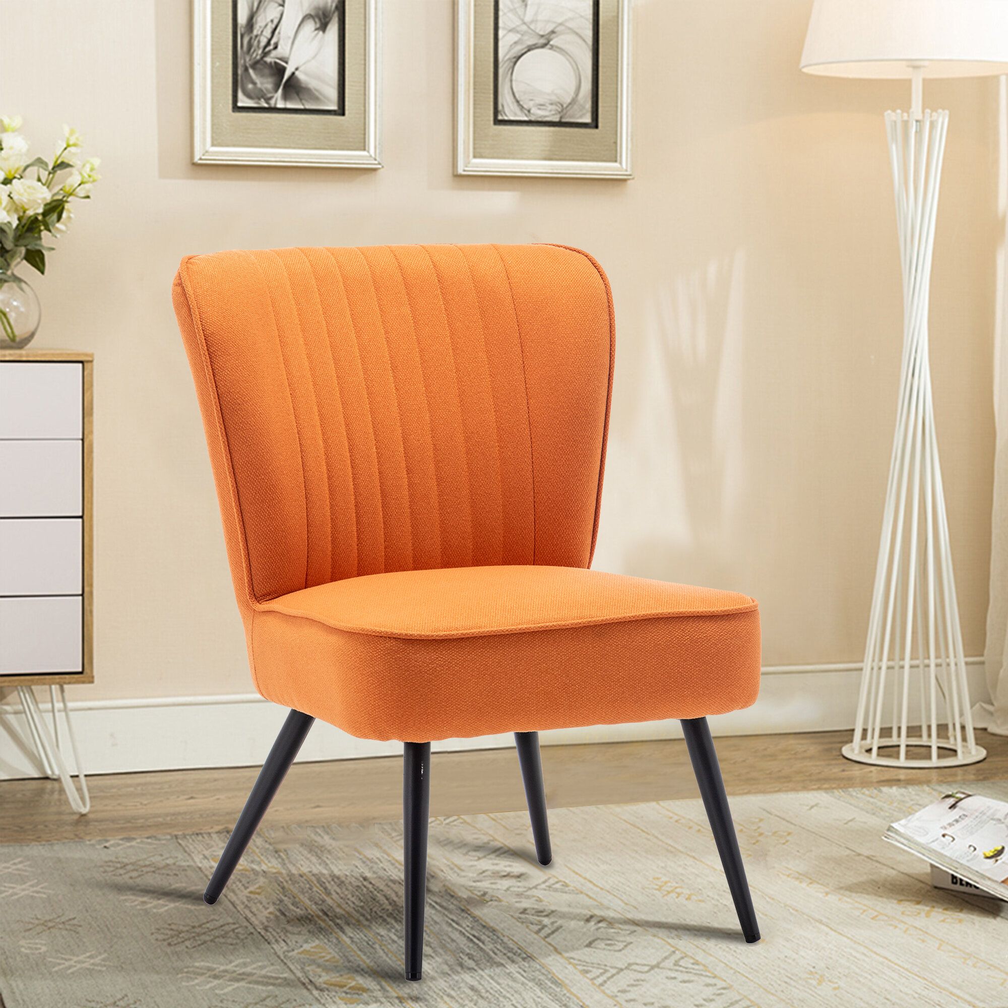 Modern & Contemporary Slipper Accent Chairs You'Ll Love In Within Wadhurst Slipper Chairs (View 6 of 15)