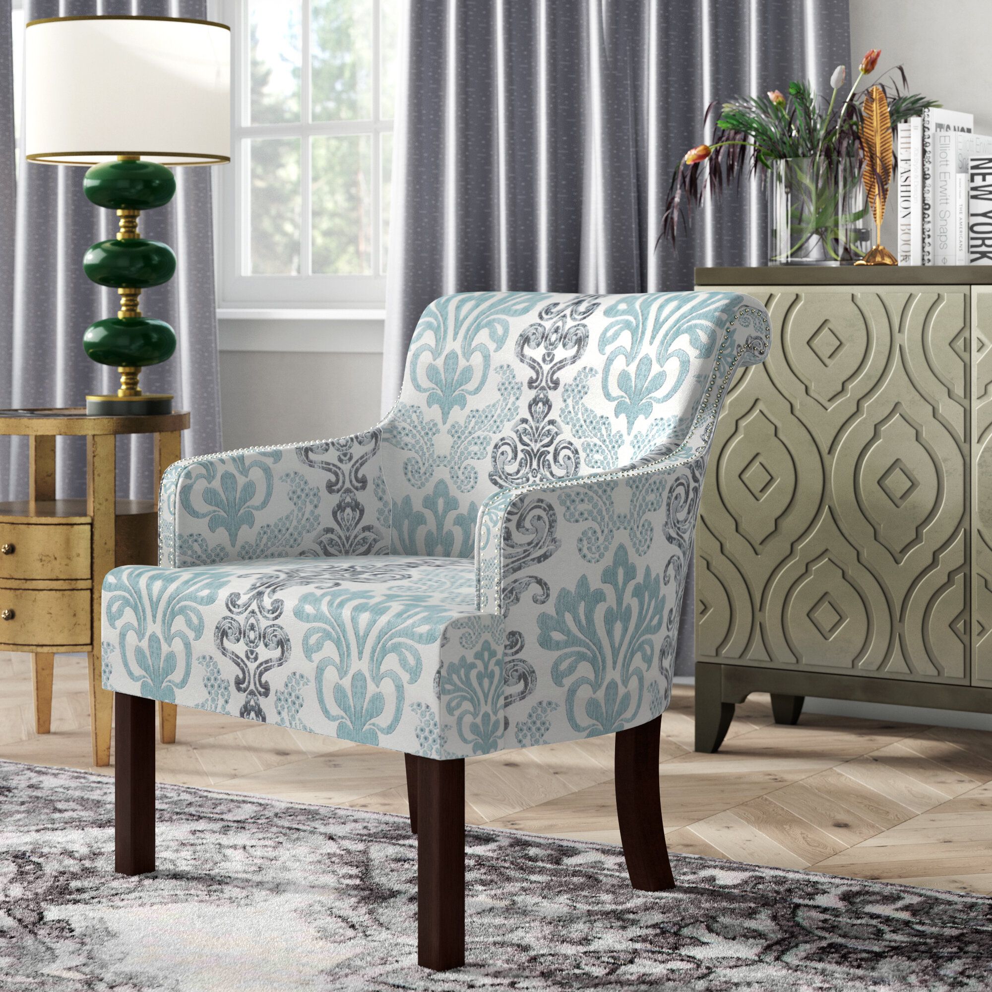 Nailhead Accent Chairs You'Ll Love In 2021 | Wayfair Pertaining To Suki Armchairs By Canora Grey (View 15 of 15)