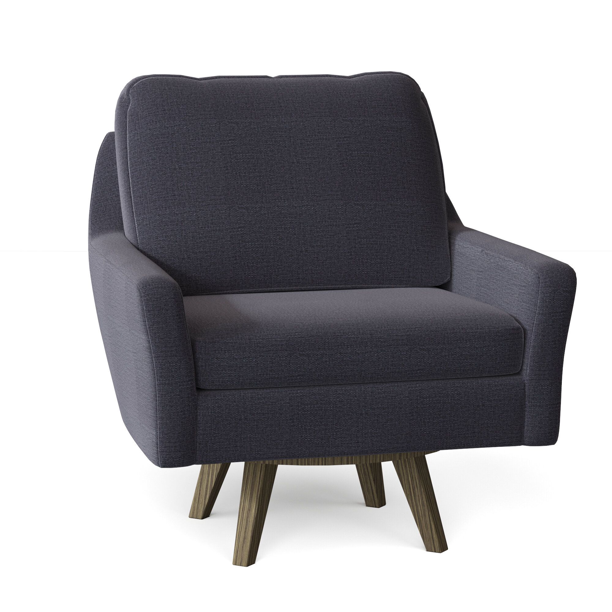 Navy Swivel Accent Chairs You'Ll Love In 2021 | Wayfair Pertaining To Loftus Swivel Armchairs (View 14 of 15)