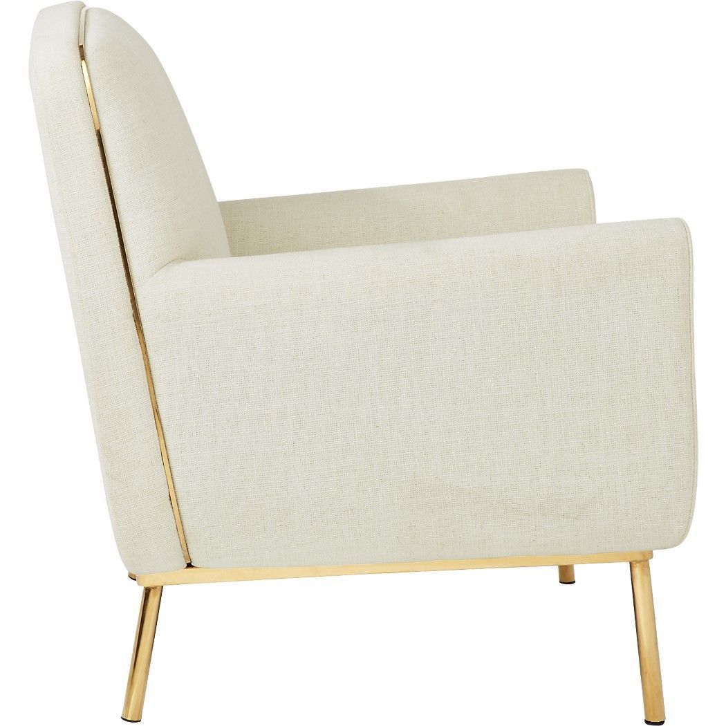 Shop Halo White Snow Armchair (View 8 of 15)