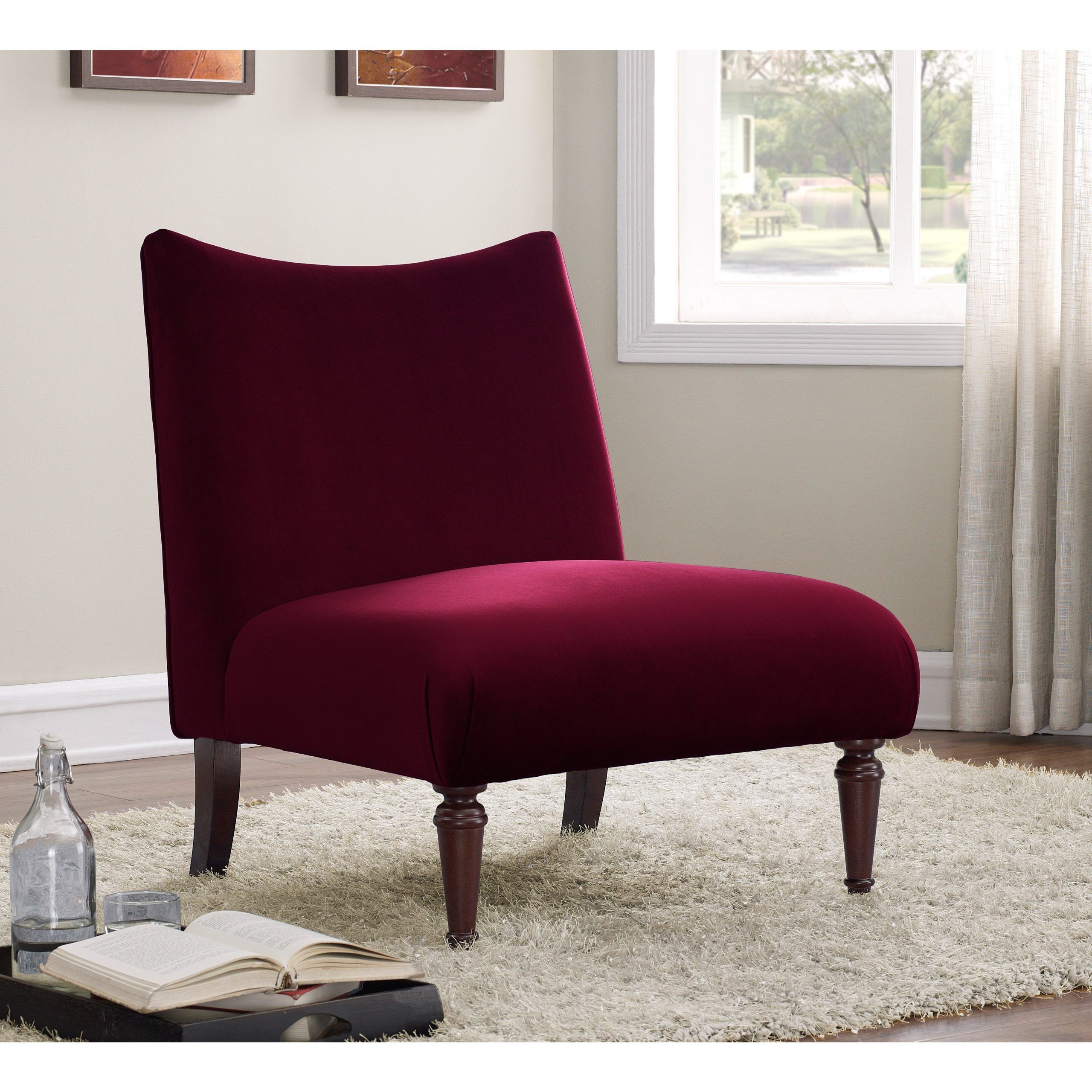 Silver Orchid Applewood Slipper Velvet Chair Within Goodyear Slipper Chairs (Photo 15 of 15)