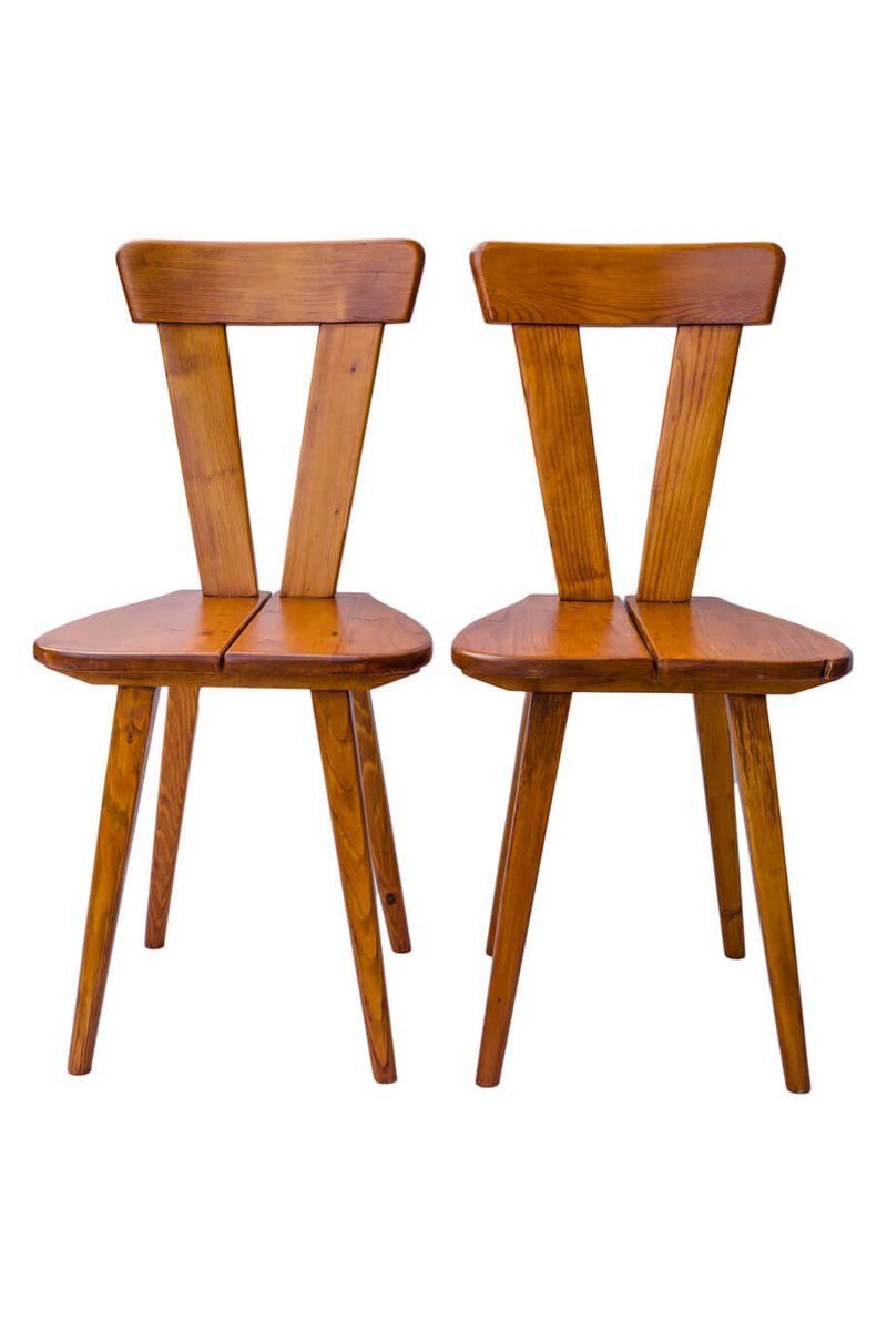 Vintage Zydel Chairswładysław Wincze & Olgierd Szlekys For Ład  Cooperative, Set Of 2 Pertaining To Esmund Side Chairs (Set Of 2) (View 10 of 15)