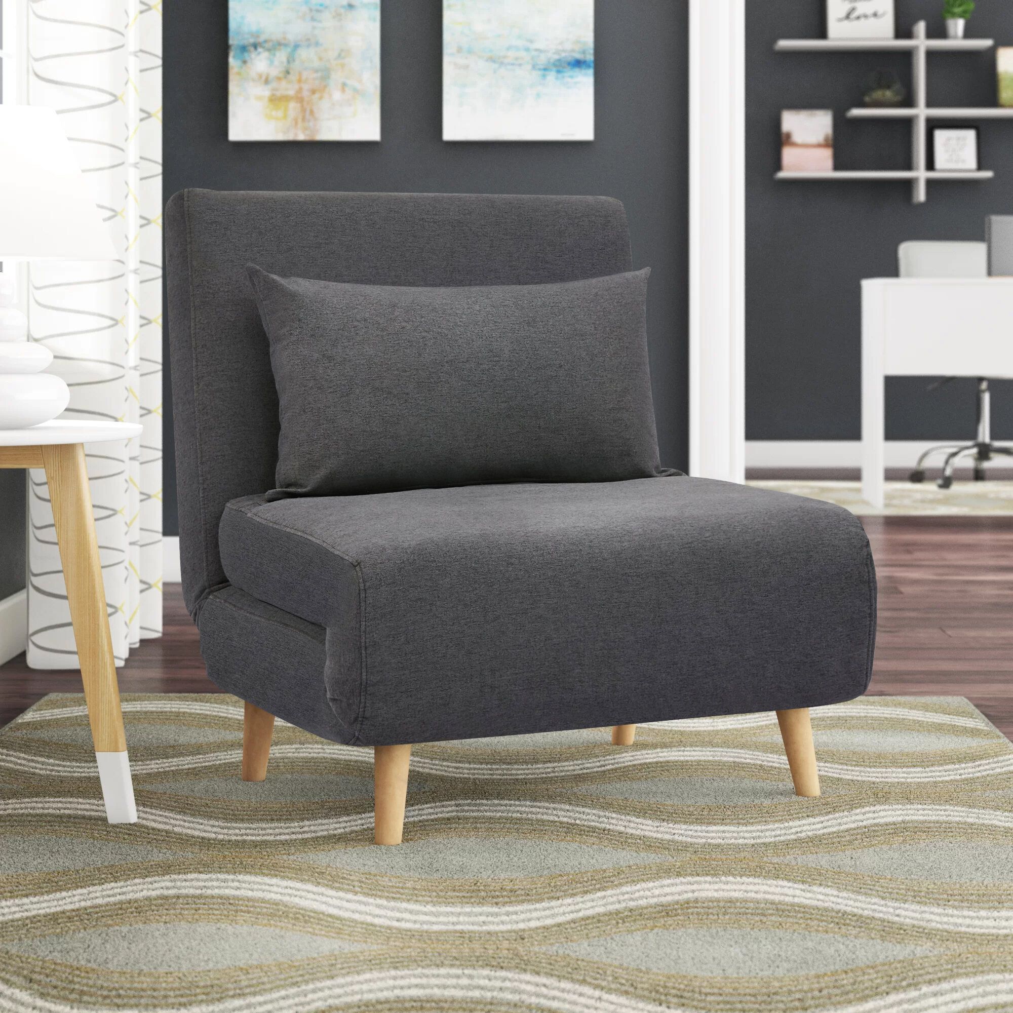Wood Accent Chairs You'Ll Love In 2021 | Wayfair Inside Suki Armchairs By Canora Grey (View 10 of 15)