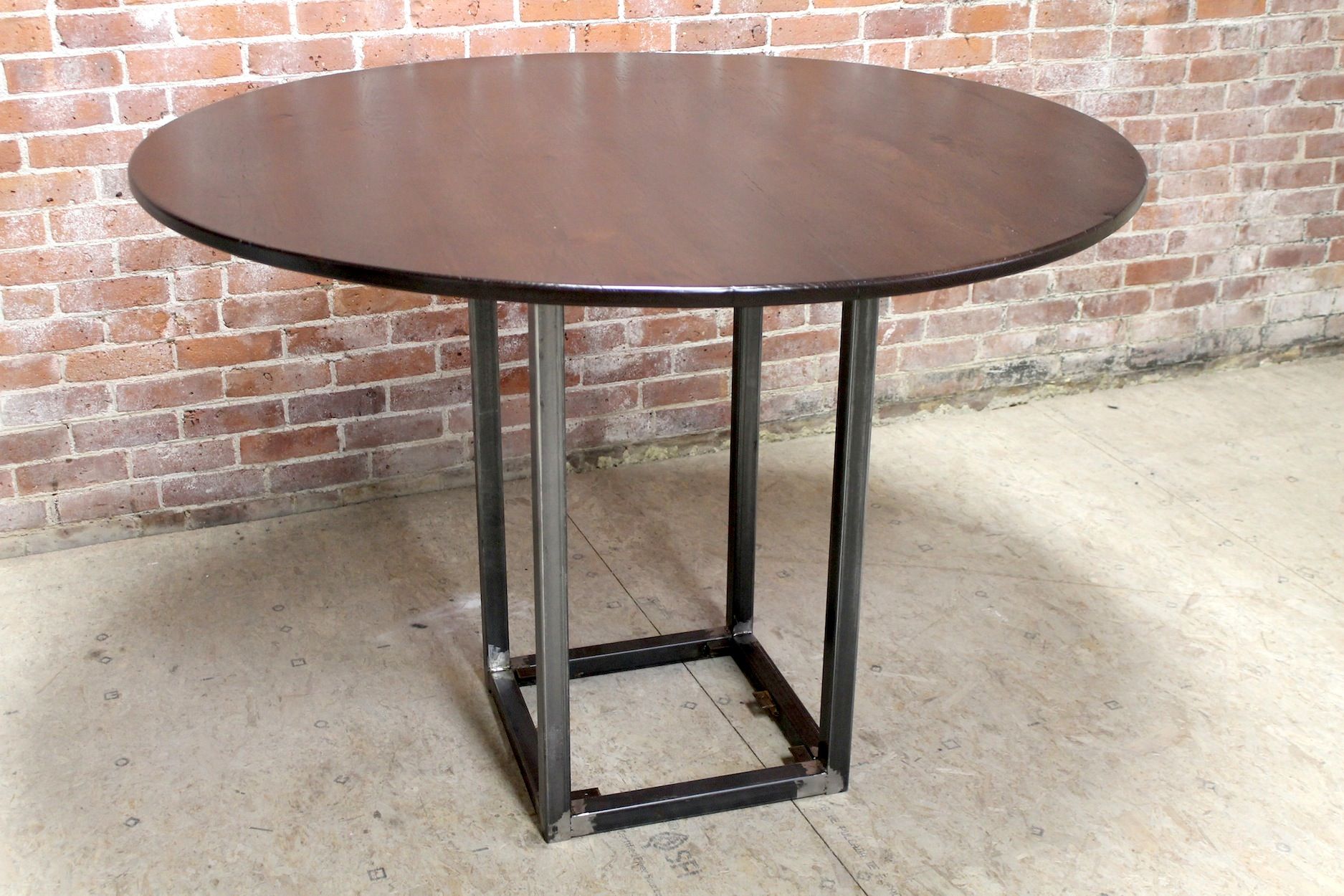 54 Inch Round Counter Height Table | Lake And Mountain Home With Regard To Most Up To Date Liesel Bar Height Pedestal Dining Tables (View 3 of 15)