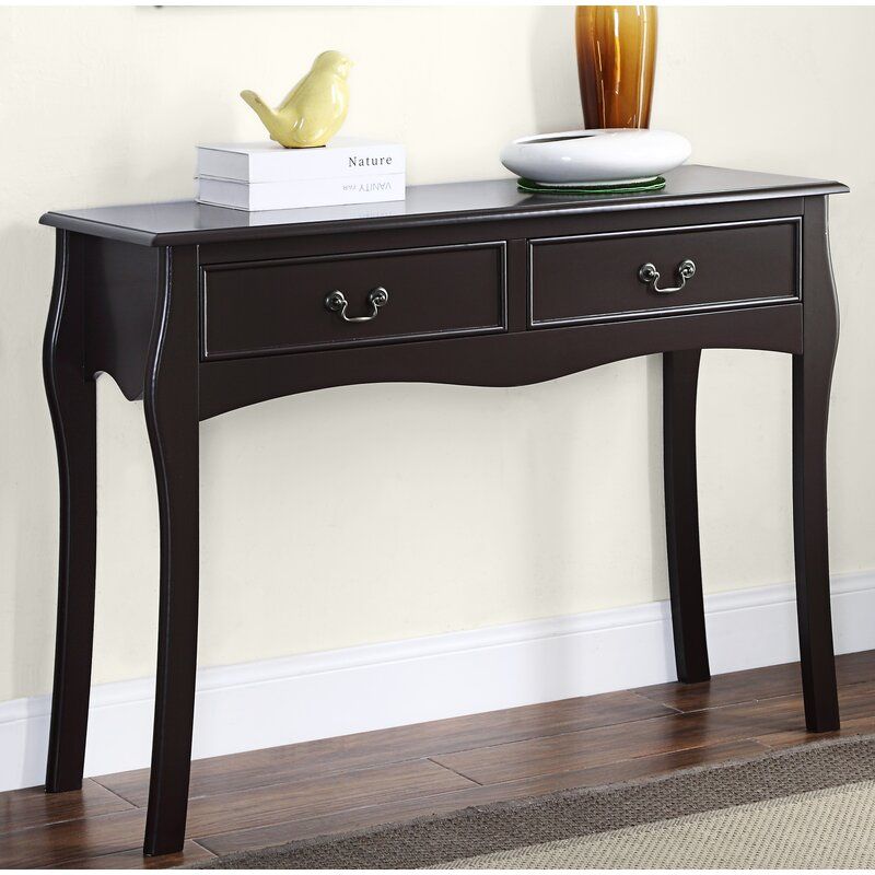 Charlton Home® Dabria Console Table & Reviews | Wayfair With Current Nolea  (View 7 of 15)